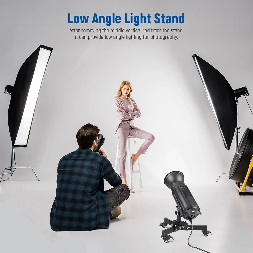 Neewer Wheeled Base Light Stand - Image 5