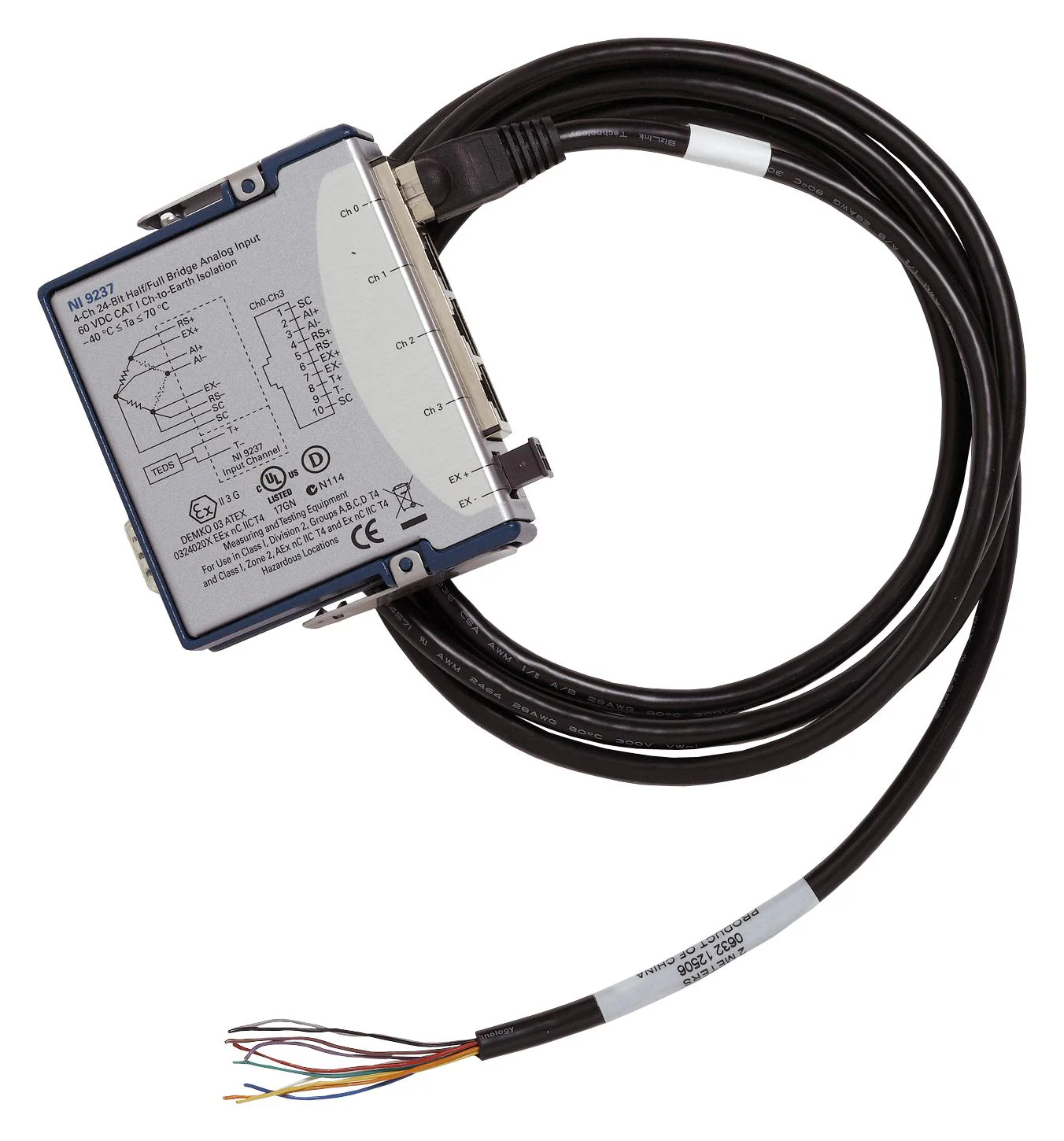 NI 868019-01 868019-01 Strain and Load Measurement Bundle cDAQ-SL4201 8 Channel 50 Ksps 24 Bit - Image 11