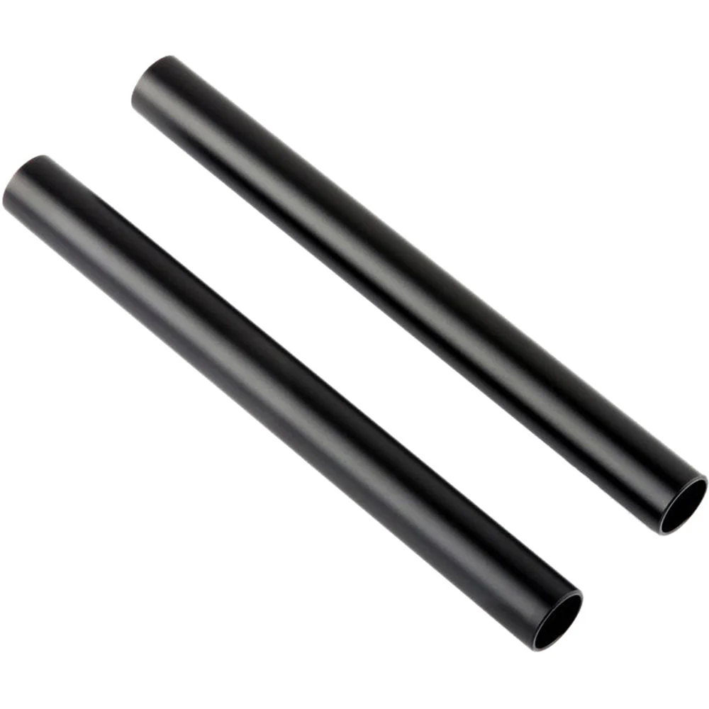 Niceyrig 15mm Black Aluminum Alloy Rod (5.9", 2-Pack) - Image 3