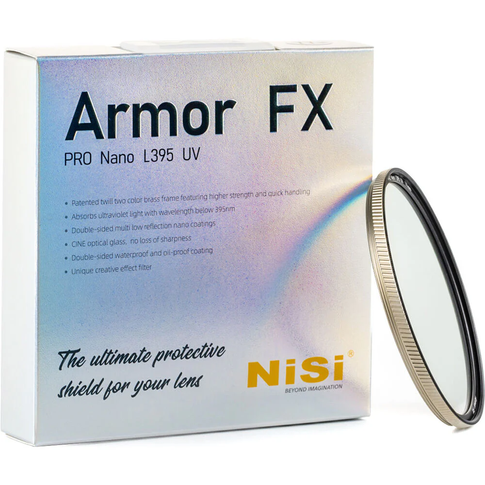 NiSi Armor FX PRO Nano L395 UV Protection Filter (43mm) - Image 3