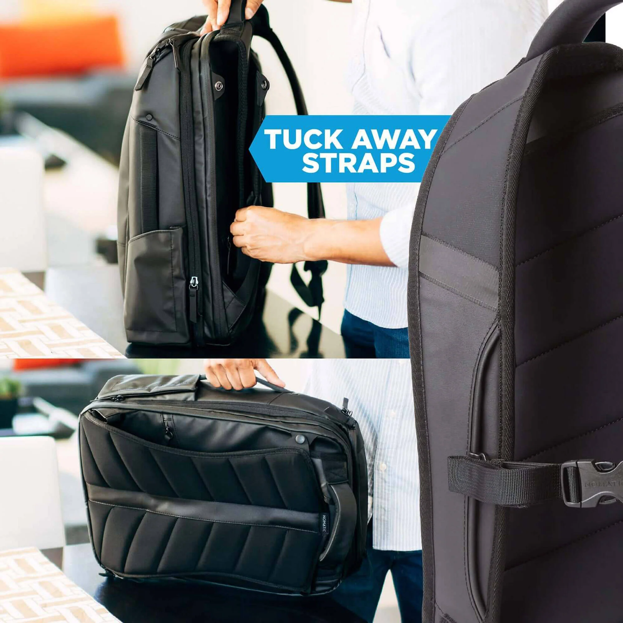 Nomatic Travel Pack (Navy, 20L) - Image 6