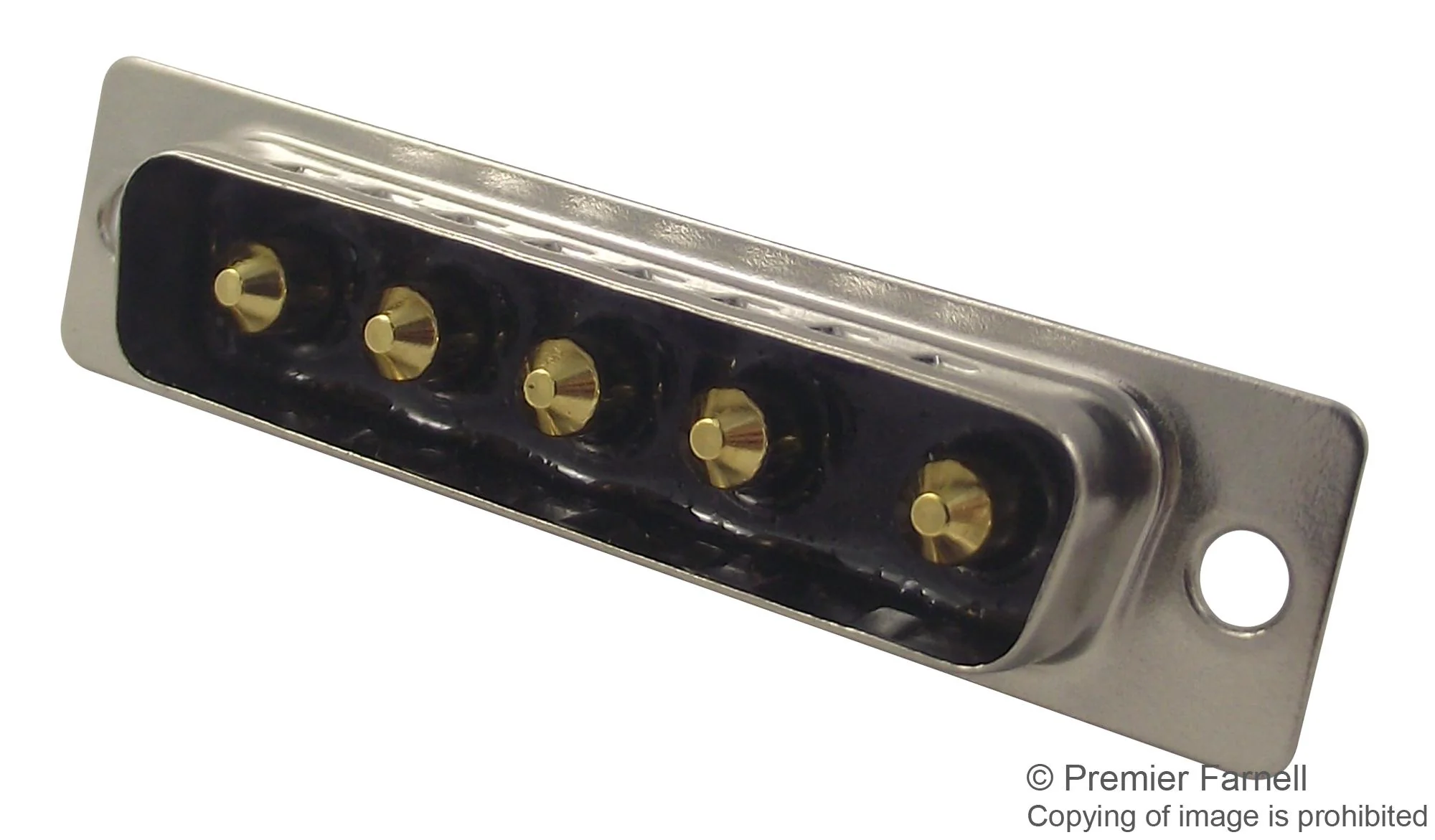 Norcomp 680S5W5103L401 680S5W5103L401 Combination Layout D Sub Connector 40A IP68 Seal-D 680S Series DB-5W5 Plug 5 Contacts - Image 2