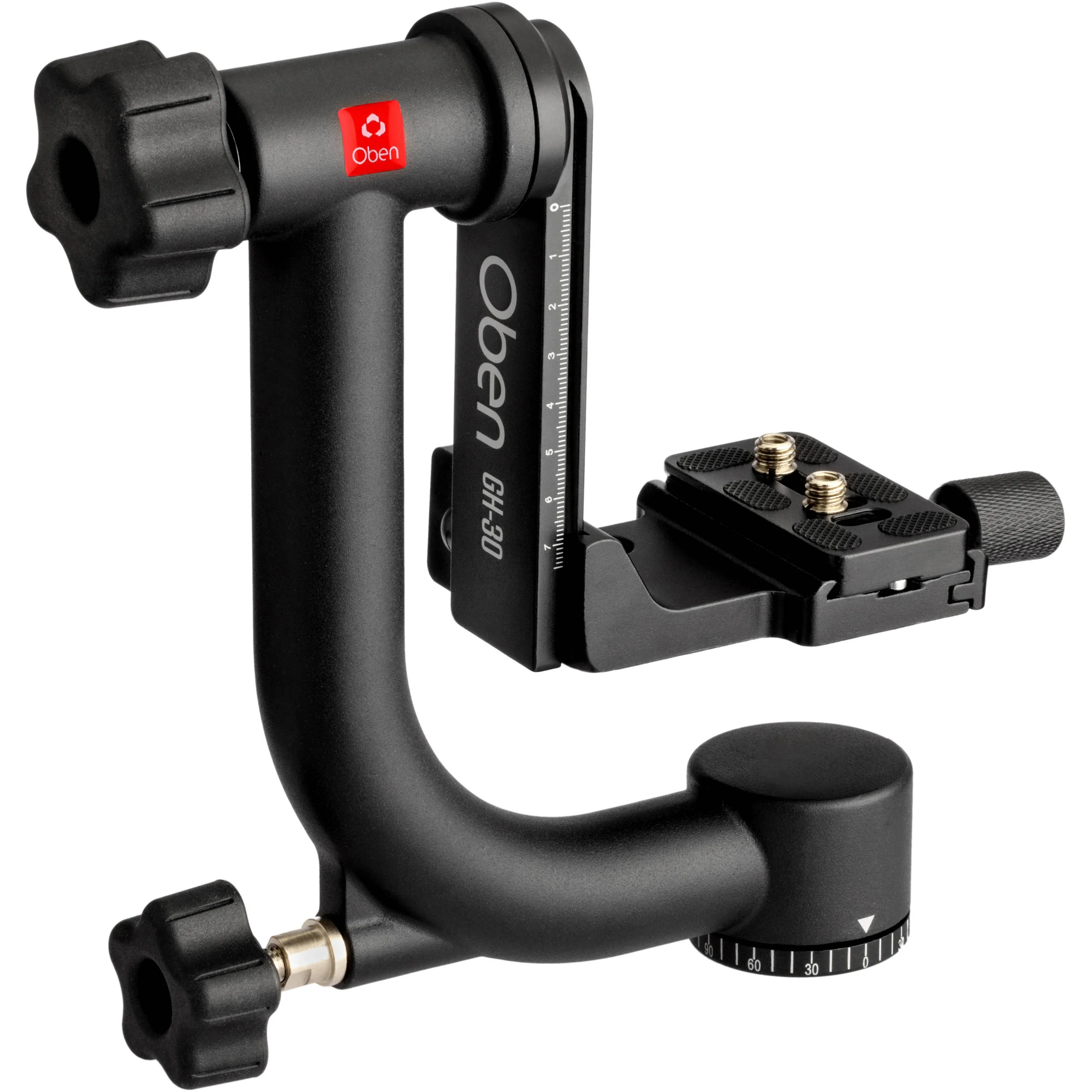 Oben CFT-6394 Skysill 4-Section Carbon Fiber Tripod with GH-30 Gimbal Head Kit - Image 3