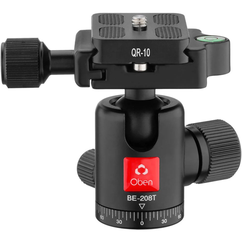 Oben CT-3535 Folding Carbon Fiber Travel Tripod with BE-208T Ball Head - Image 8