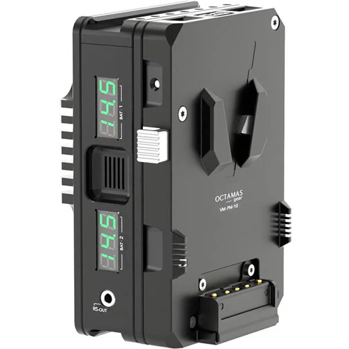 OCTAMAS gear Power Box Pro V-Mount to V-Mount Adapter - Image 3