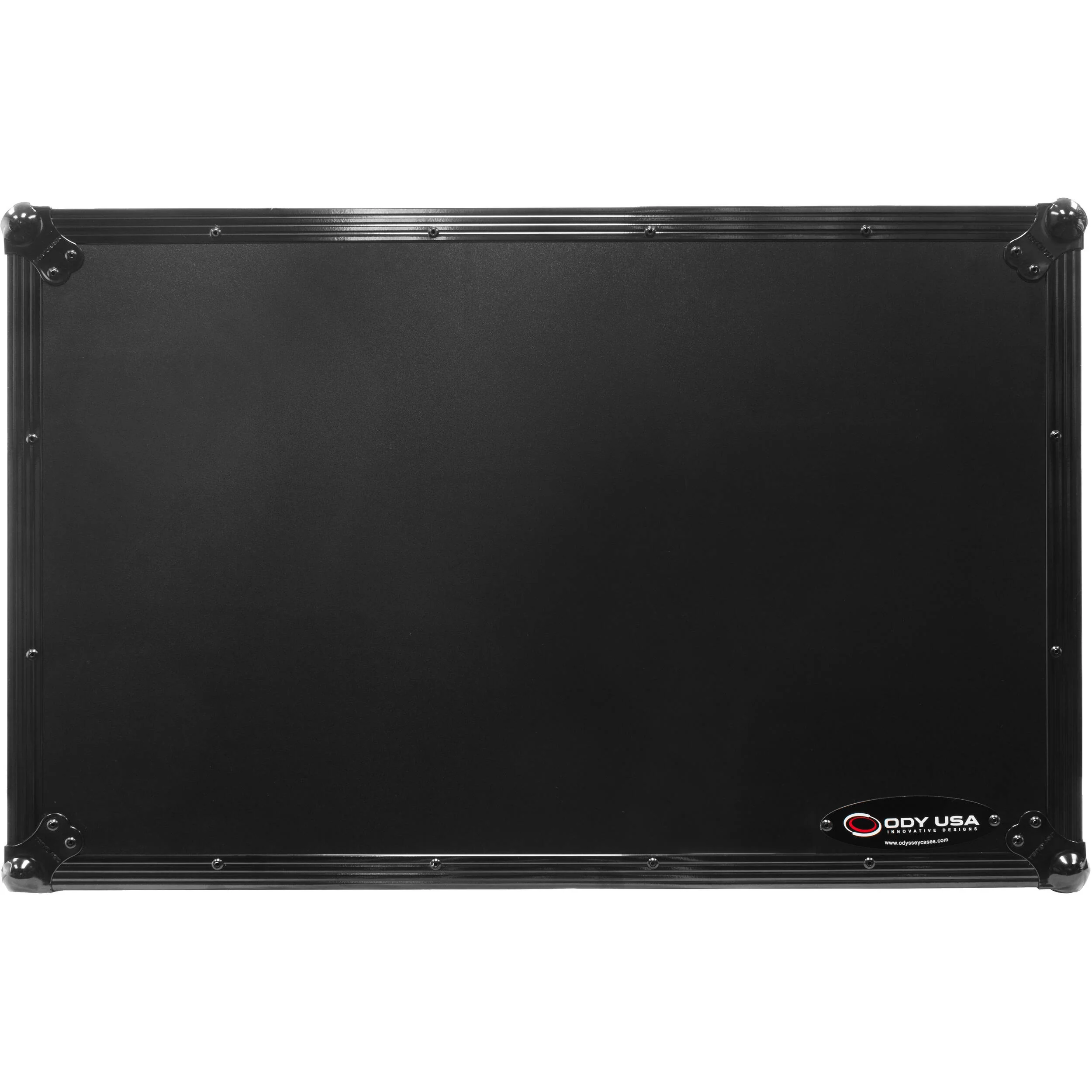 Odyssey Black Label Glide Style Flight Ready Case with Roller Wheels for RANE PERFORMER (All Black) - Image 6