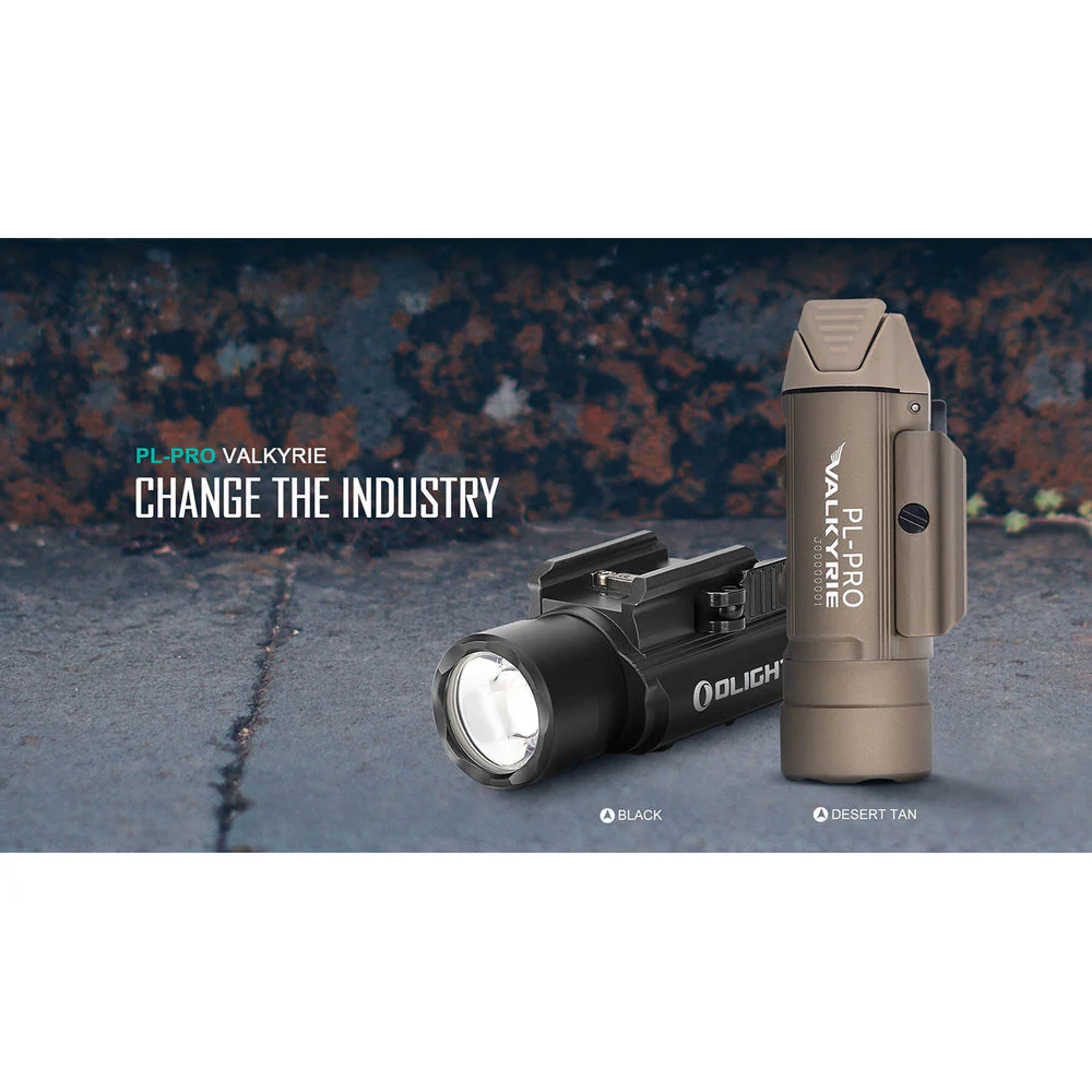 Olight PL Pro Valkyrie Rechargeable Weaponlight (Black) - Image 8