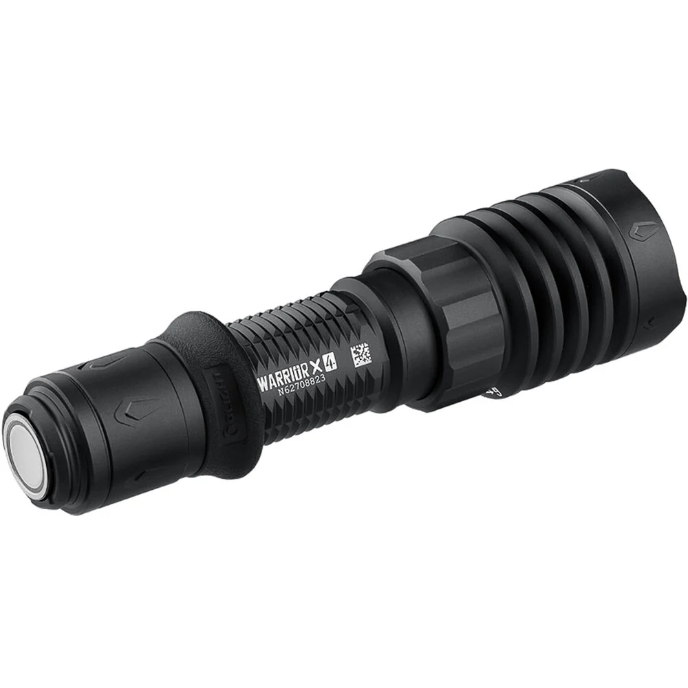 Olight Warrior X 4 Rechargeable LED Flashlight (Matte Black) - Image 2