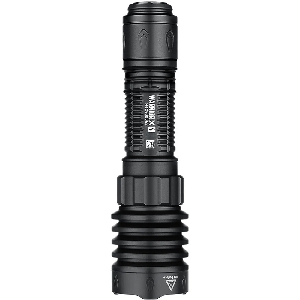 Olight Warrior X 4 Rechargeable LED Flashlight (Matte Black) - Image 4