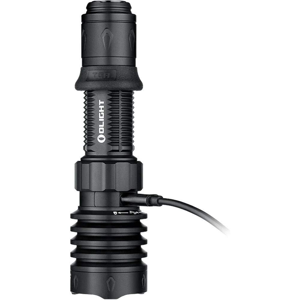 Olight Warrior X 4 Rechargeable LED Flashlight (Matte Black) - Image 6
