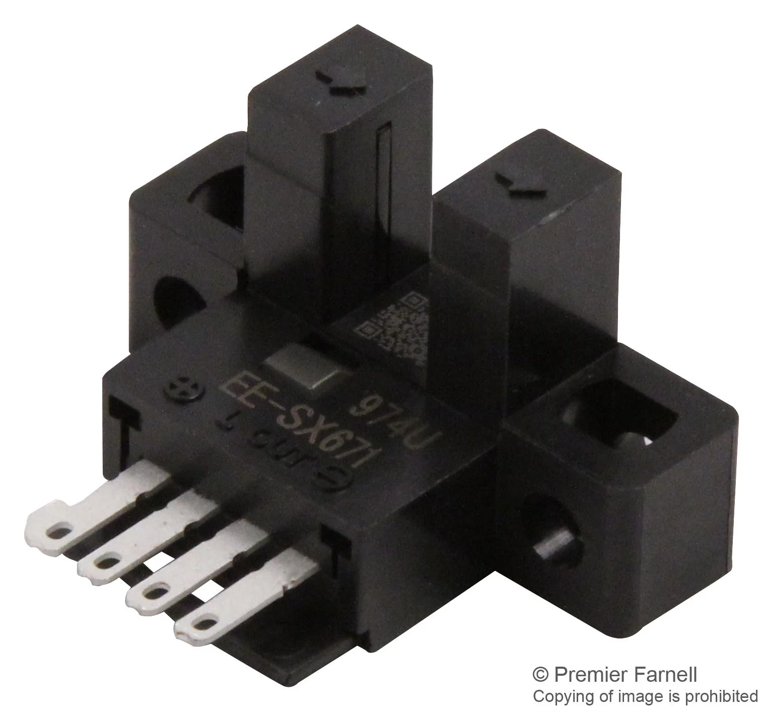 OMRON INDUSTRIAL AUTOMATION EE-SX671 PHOTO INTERRUPTER, THROUGH BEAM, 5MM - Image 3