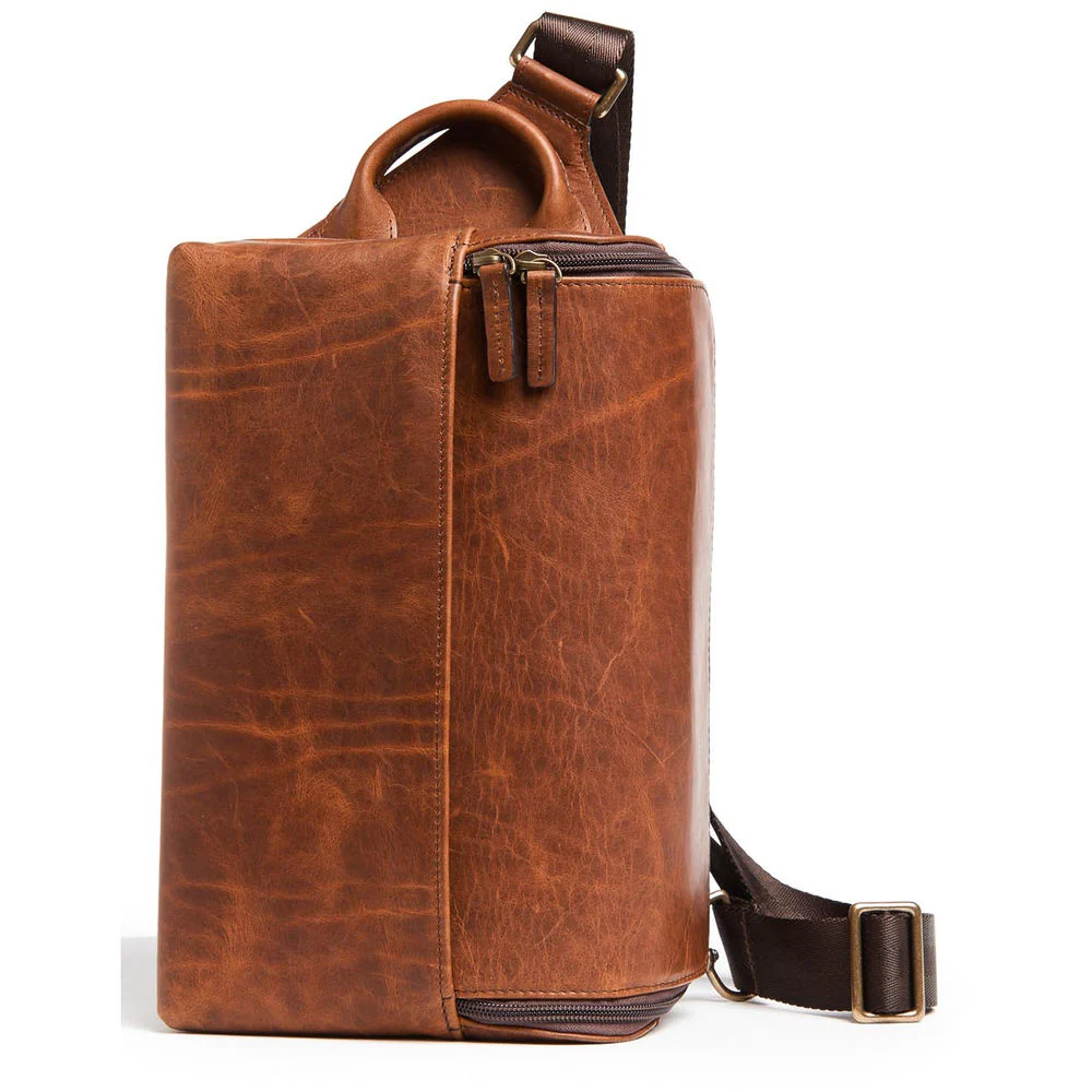 ONA The Rockaway Leather Camera Bag (Cognac) - Image 4