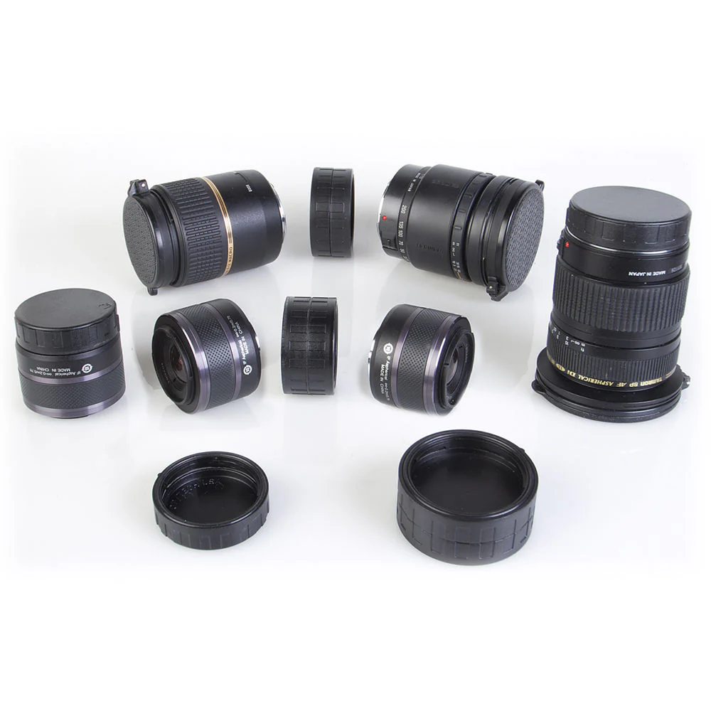 OP/TECH USA Double Lens Mount Cap for Micro 4/3 Lenses - Image 3