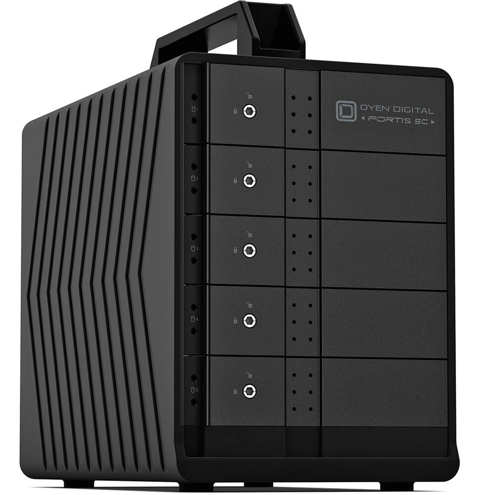 Oyen Digital Fortis 5C 80TB 5-Bay External Drive Array with SoftRAID 8 Premium Kit - Image 2