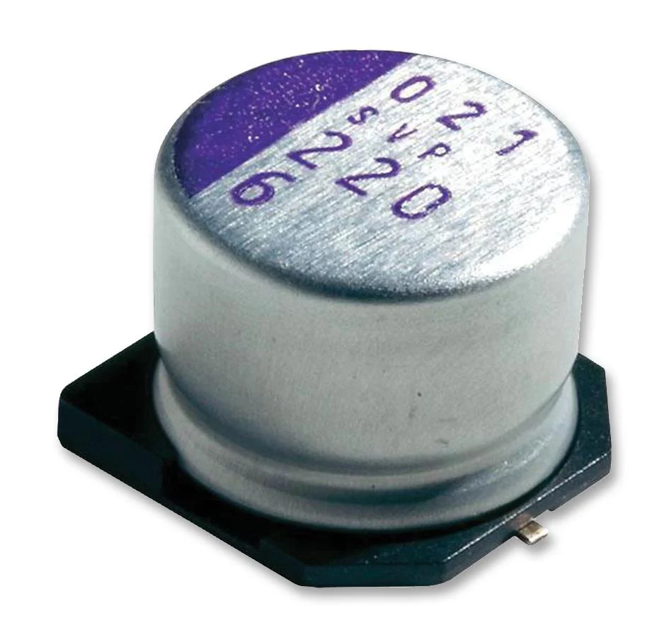 Panasonic 16SVPC120M Polymer Aluminium Electrolytic Capacitor 120 µF 16 V Radial Can - SMD 0.027 ohm