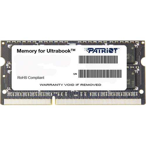 Patriot Signature Series 8GB DDR3 PC3-12800 1600 MHz SODIMM Memory Module (2-Pack) - Image 2