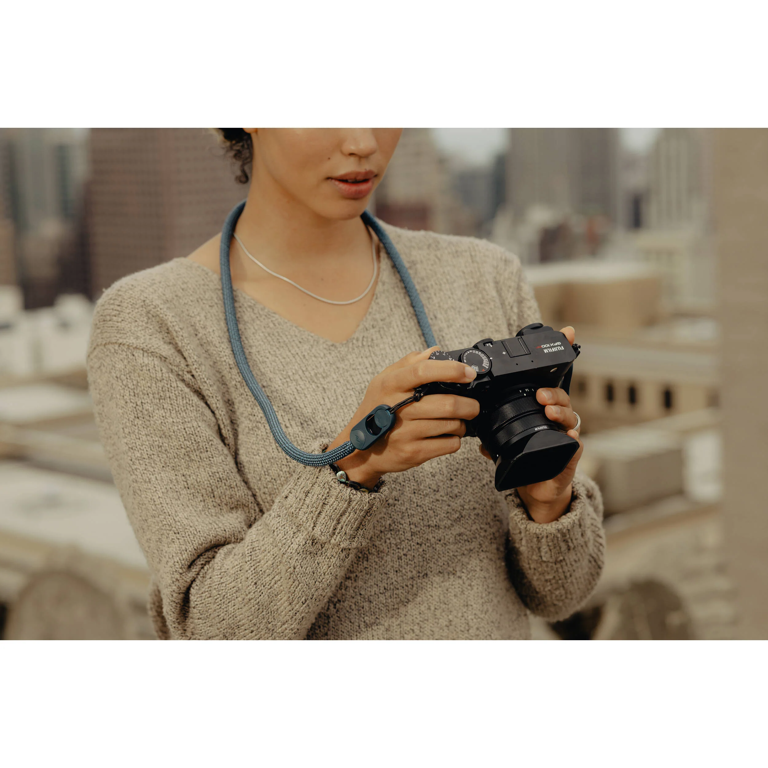 Peak Design Form Rope Camera Strap (Ocean, 46.7") - Image 5