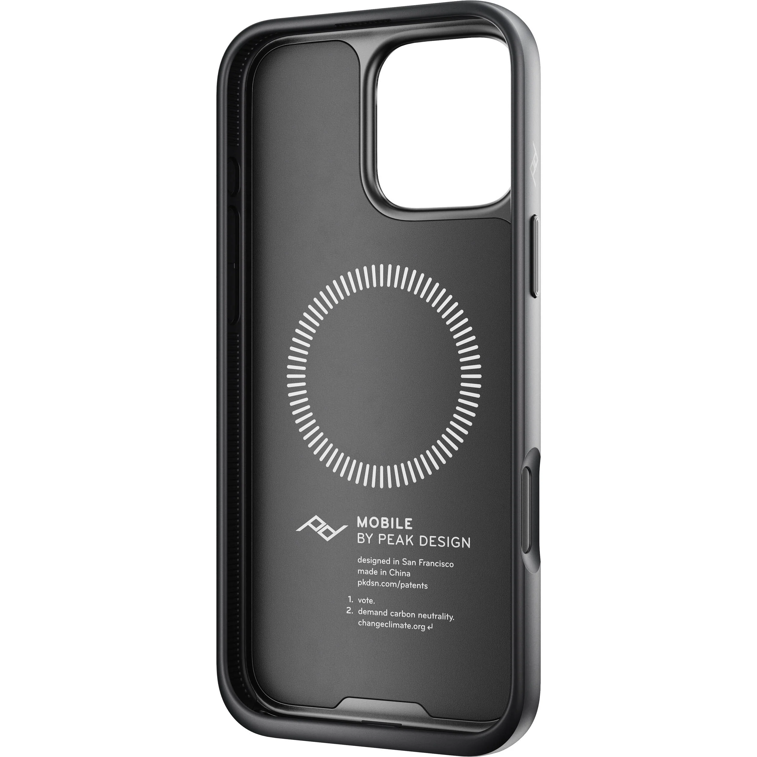 Peak Design Mobile Everyday Clarino Case for iPhone 16 Pro Max (Black) - Image 6