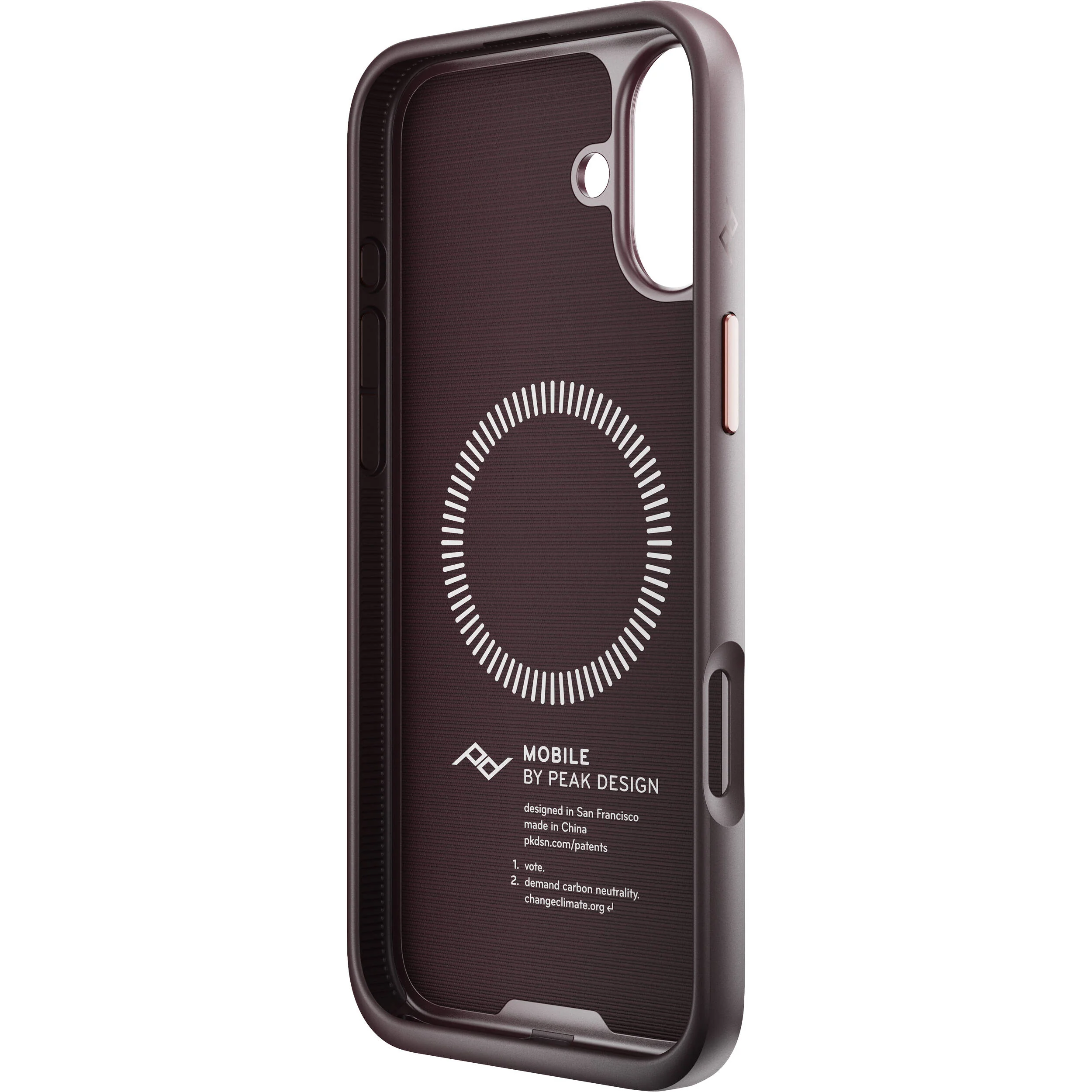Peak Design Mobile Everyday Fabric Case for iPhone 16 Plus (Eclipse) - Image 6