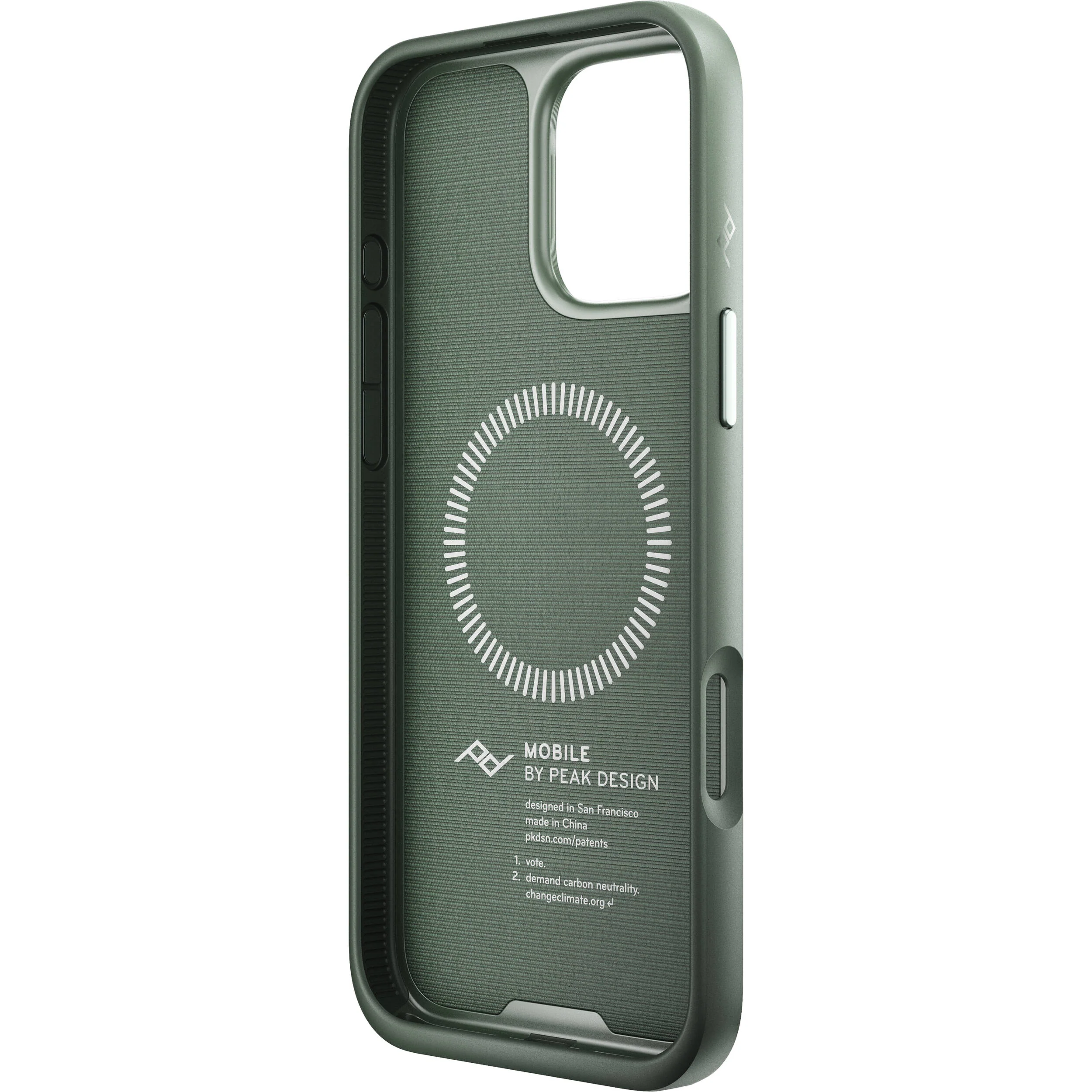 Peak Design Mobile Everyday Fabric Case for iPhone 16 Pro Max (Sage) - Image 6
