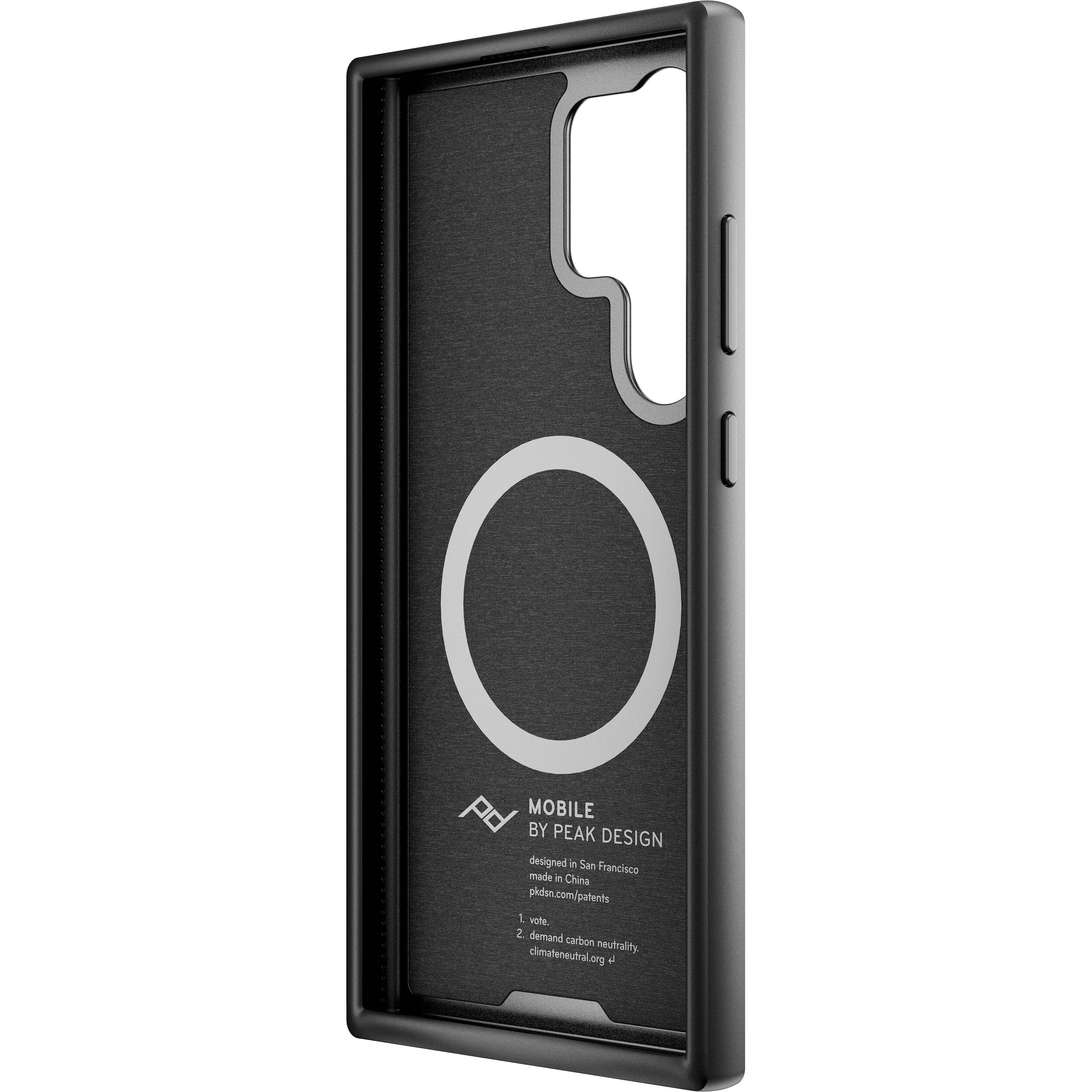 Peak Design Mobile Everyday Loop Case for Samsung Galaxy S24 Ultra (Charcoal) - Image 6