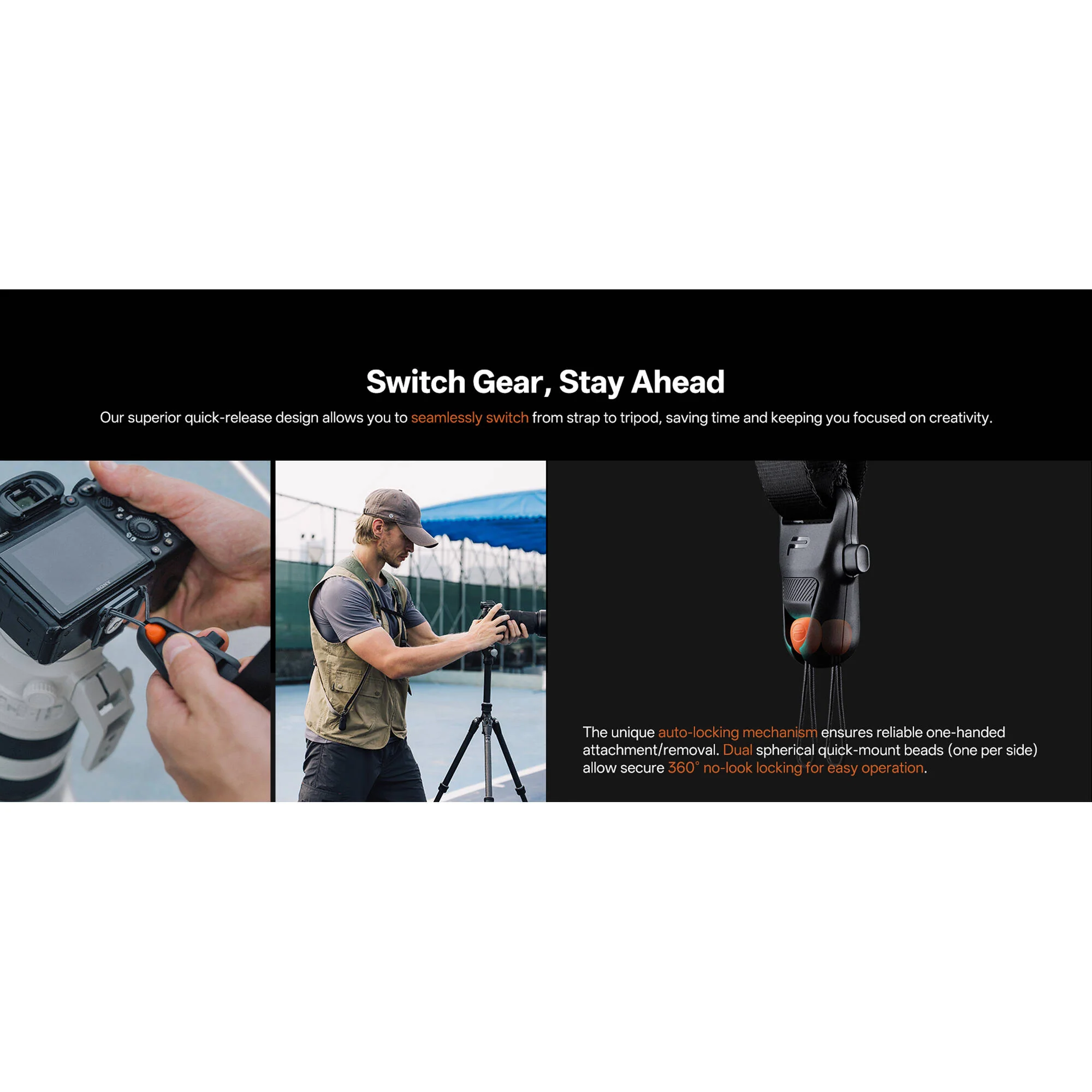 PGYTECH Camera Strap Master (Wilderness Green) - Image 4