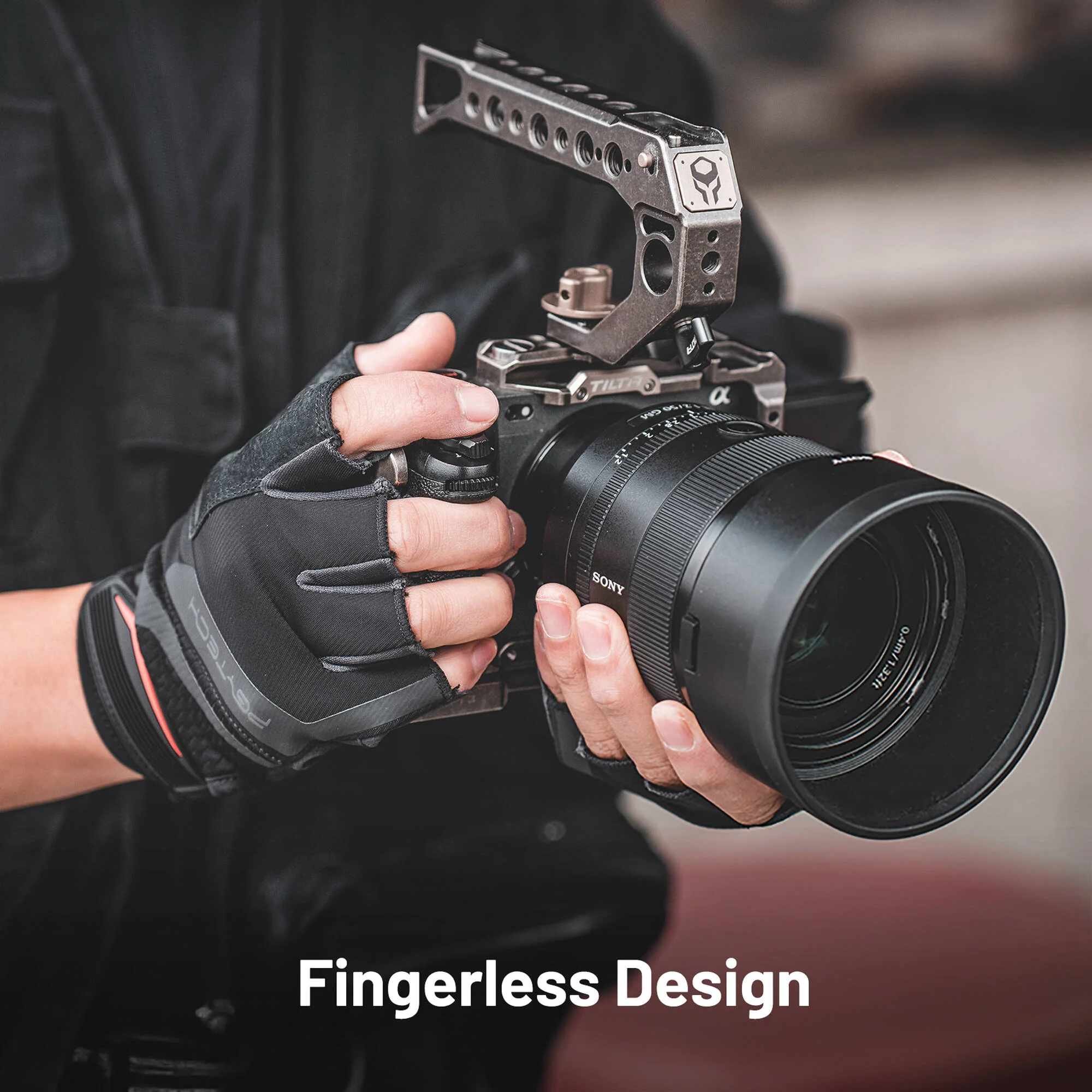 PGYTECH Fingerless Photography Gloves (Large) - Image 3