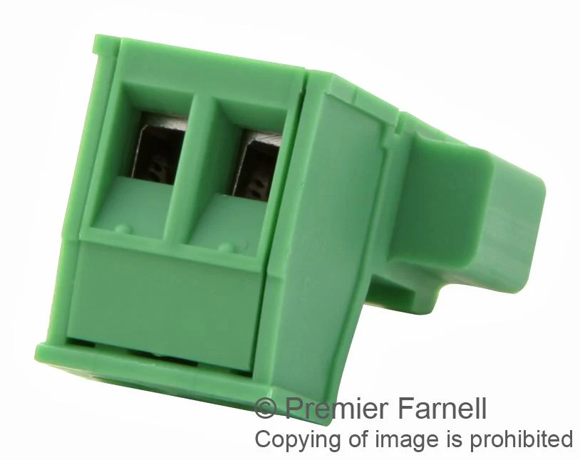 Phoenix Contact IC 25/ 2-STGF-508 IC 2-STGF-508 Pluggable Terminal Block 5.08 mm 2 Ways 24AWG to 12AWG 2.5 mm&Acirc;&sup2; Screw 12 A - Image 2