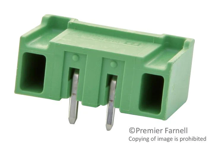 Phoenix Contact MSTBA 25/ 2-G-508-LR MSTBA 2-G-508-LR Terminal Block Header 5.08 mm 2 Ways 12 A 320 V Through Hole Right Angle - Image 2