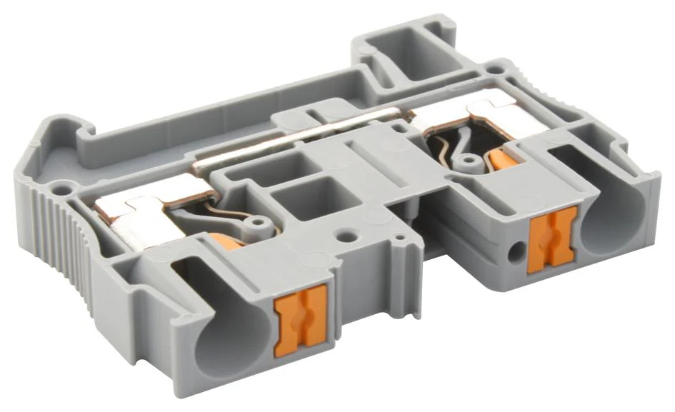 Phoenix Contact PT 6 DIN Rail Mount Terminal Block 2 Ways 20 AWG 8 10 mm² Push In 52 A