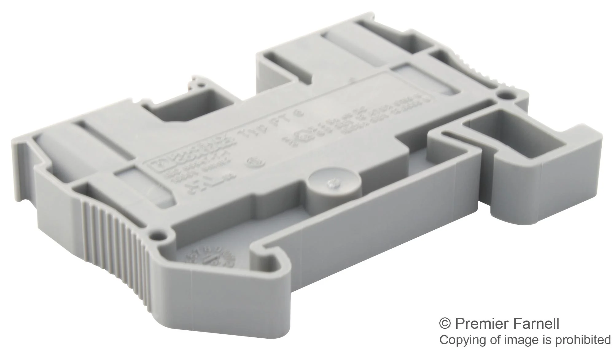 Phoenix Contact PT 6 DIN Rail Mount Terminal Block 2 Ways 20 AWG 8 10 mm² Push In 52 A - Image 2