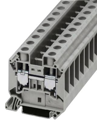 Phoenix Contact UT 16 UT 16 DIN Rail Mount Terminal Block 2 Ways AWG 4 mm² Screw 76 A