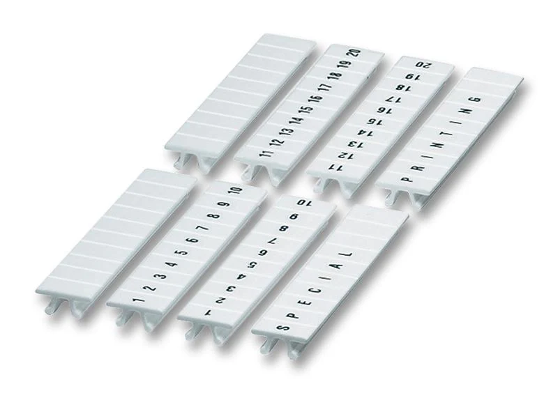 Phoenix Contact ZB 5LGSFORTL.ZAHLEN 41-50 Terminal Block Marker Zack Strip Modular Blocks 5.2 mm