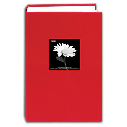 Pioneer Photo Albums DA-300CBF Fabric Frame Bi-Directional Memo Album (Apple Red) - Image 3