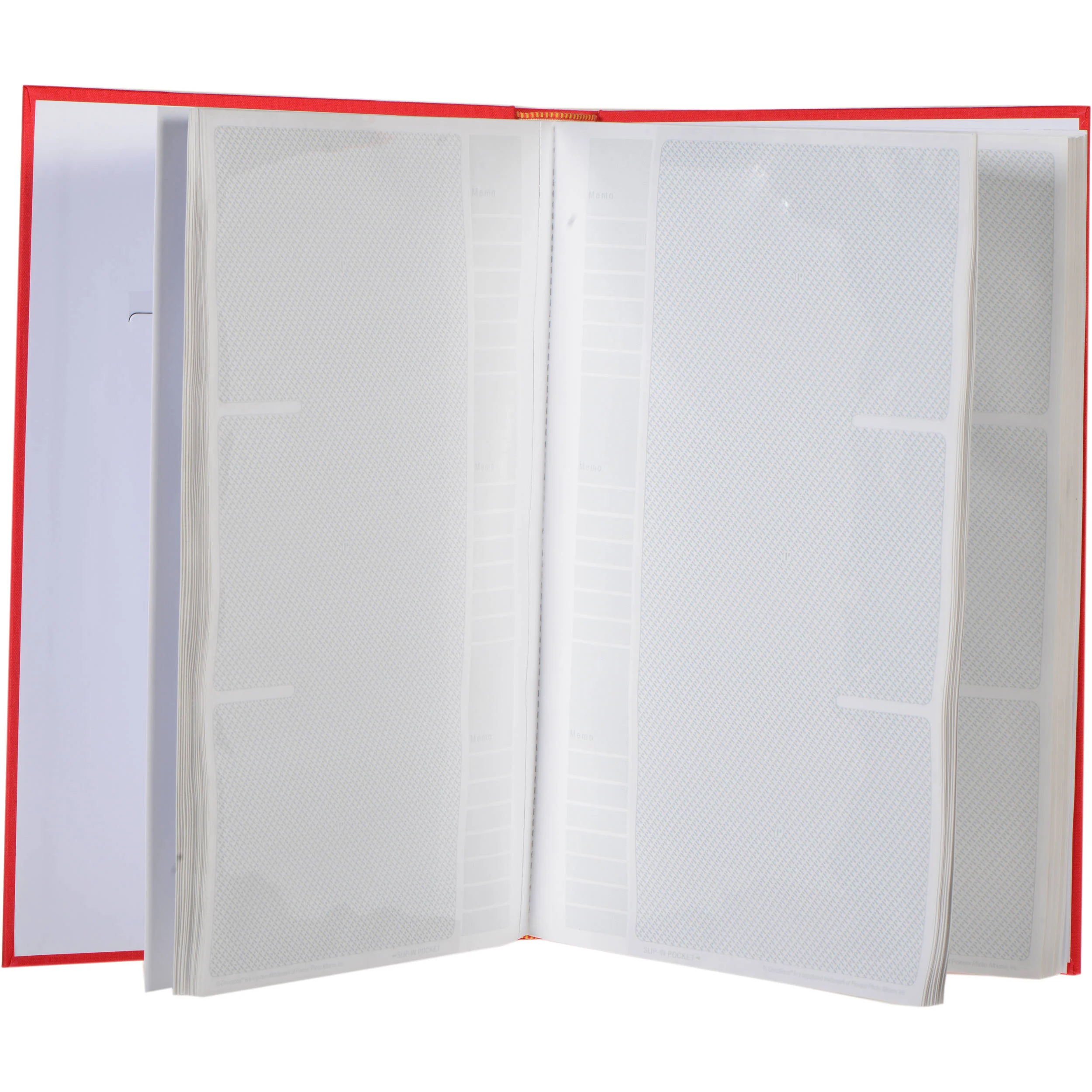 Pioneer Photo Albums DA-300CBF Fabric Frame Bi-Directional Memo Album (Apple Red) - Image 4
