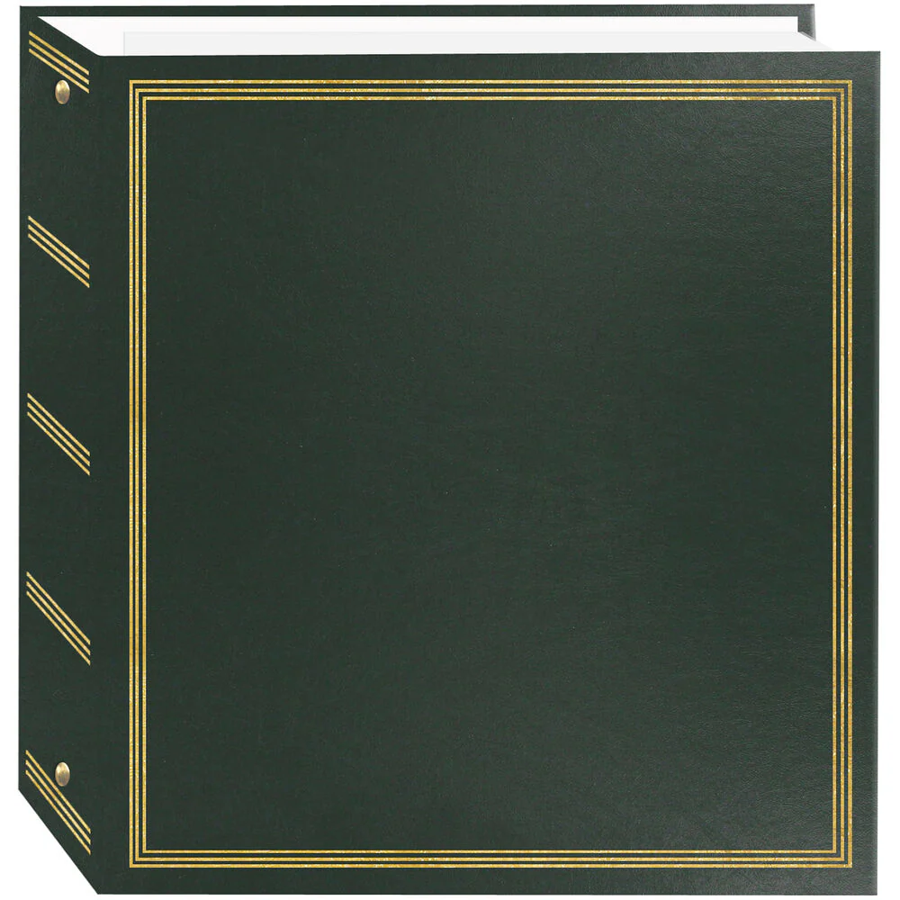 Pioneer Photo Albums Magnetic O-Ring Album (Hunter Green)