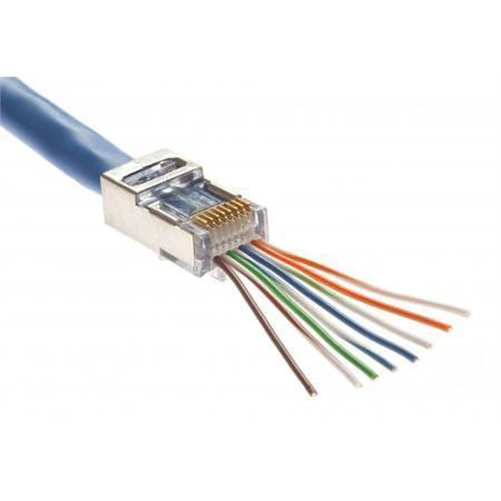 Platinum Tools 100020C 100020C RJ45 Conn Plug 8P8C 1PORT CAT5E/6 New - Image 2