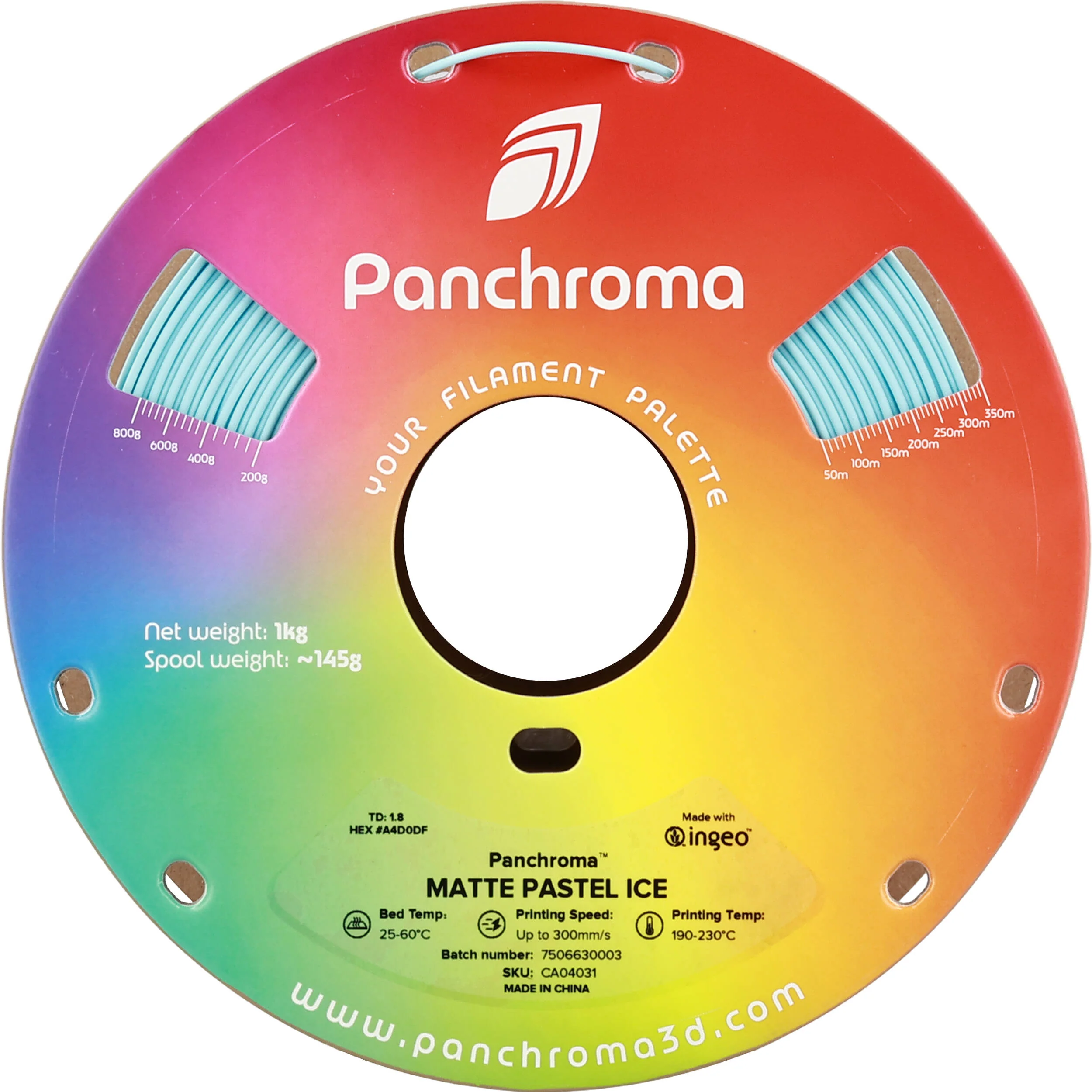 Polymaker Panchroma Matte PLA Filament (1kg, Pastel Ice) - Image 4