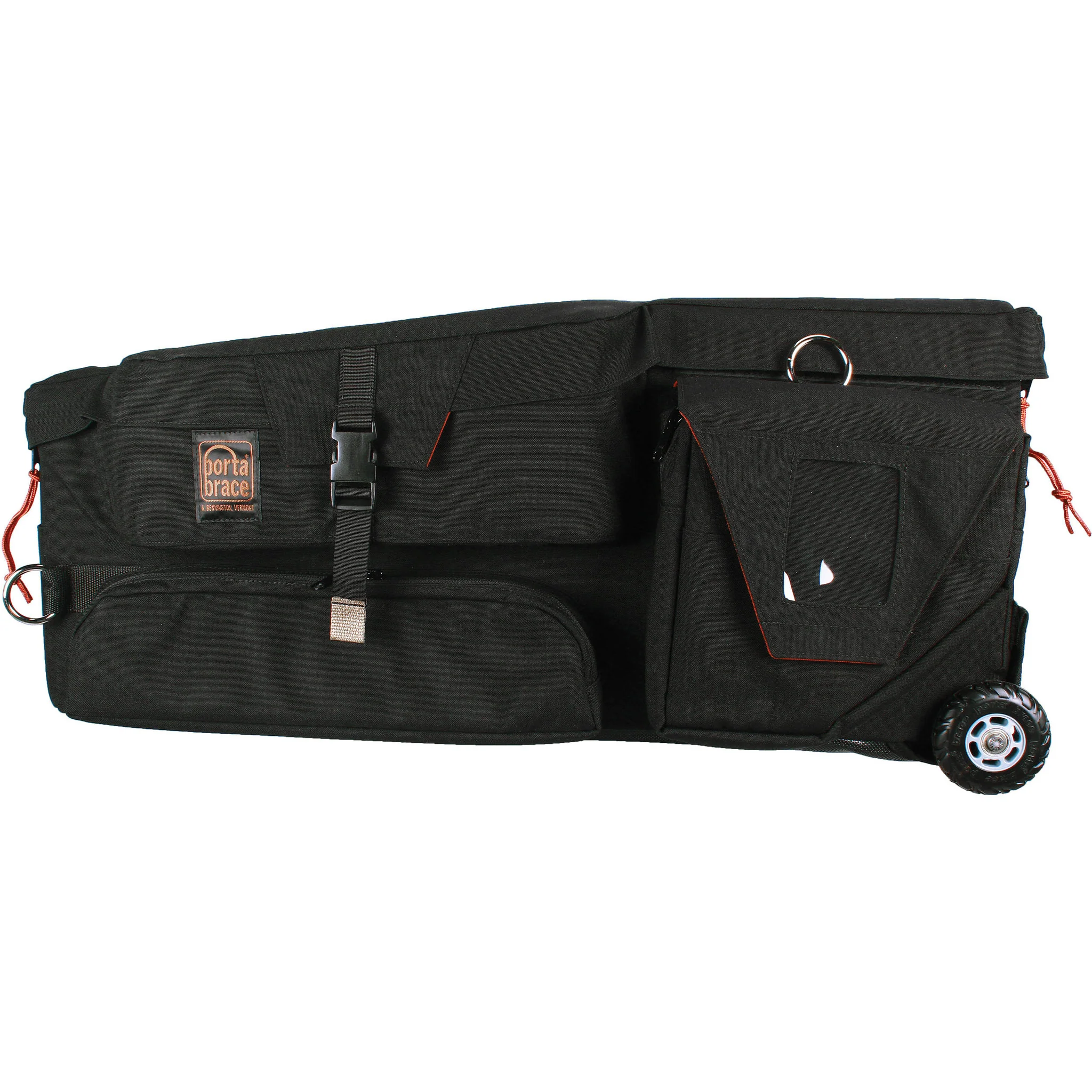 Porta Brace CC-HD1BOR Quick Draw Case with Off-Road Wheels (Black) - Image 2