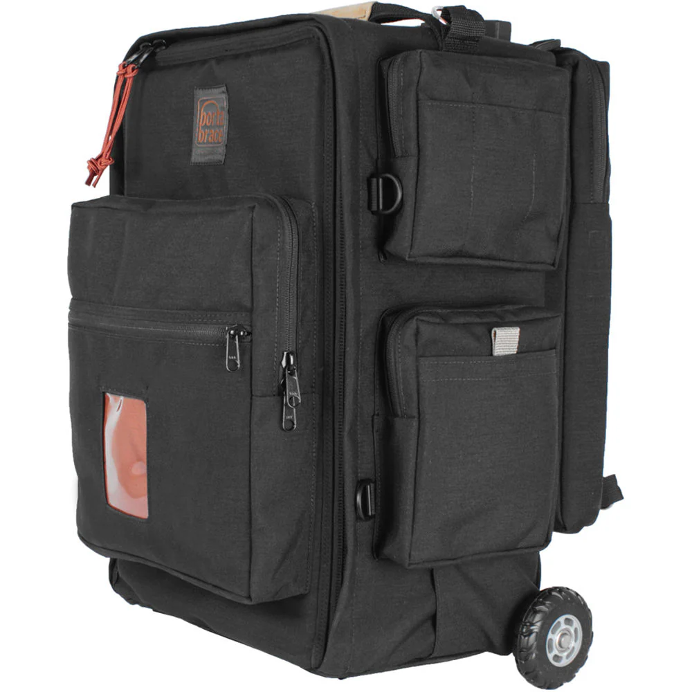 Porta Brace Rigid-Frame Backpack with Wheels for Panasonic AU-EVA1 - Image 3