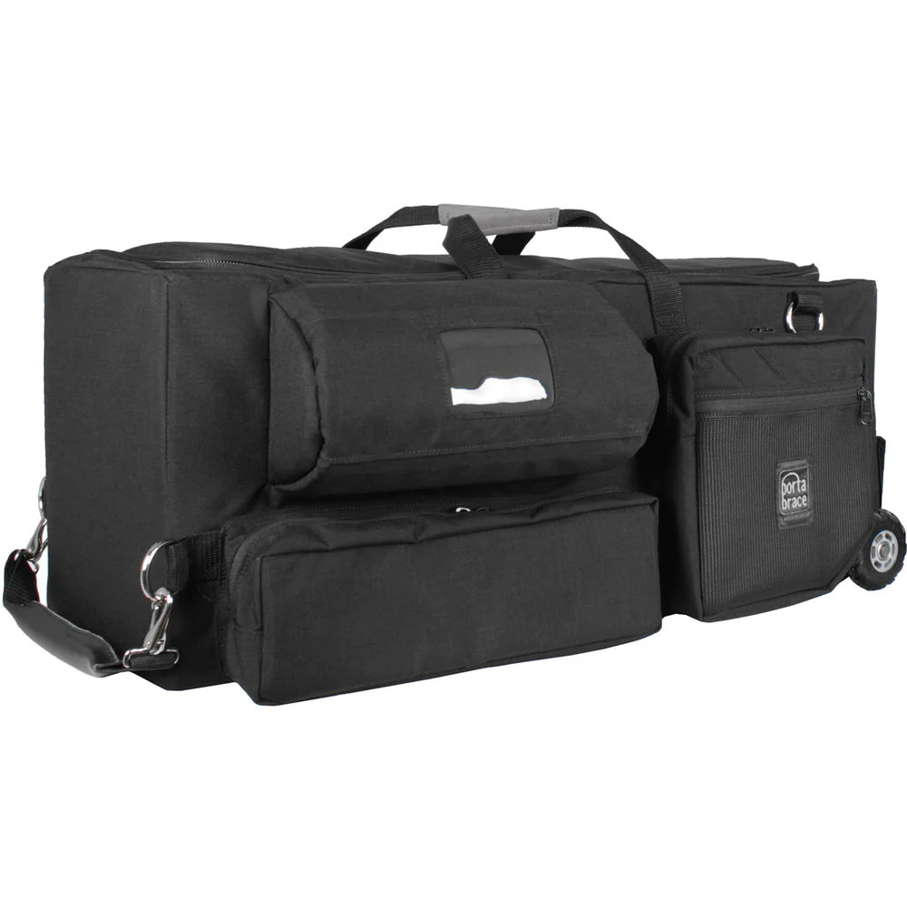 PortaBrace Rigid Carrying Case with Off-Road Wheels for Sony PXW-FX9 Camera - Image 3