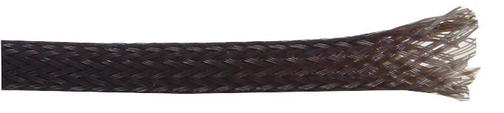 PRO Power BSFR-012 100M Sleeving Braided PE (Polyester) Black 12 mm 100 m 328 ft