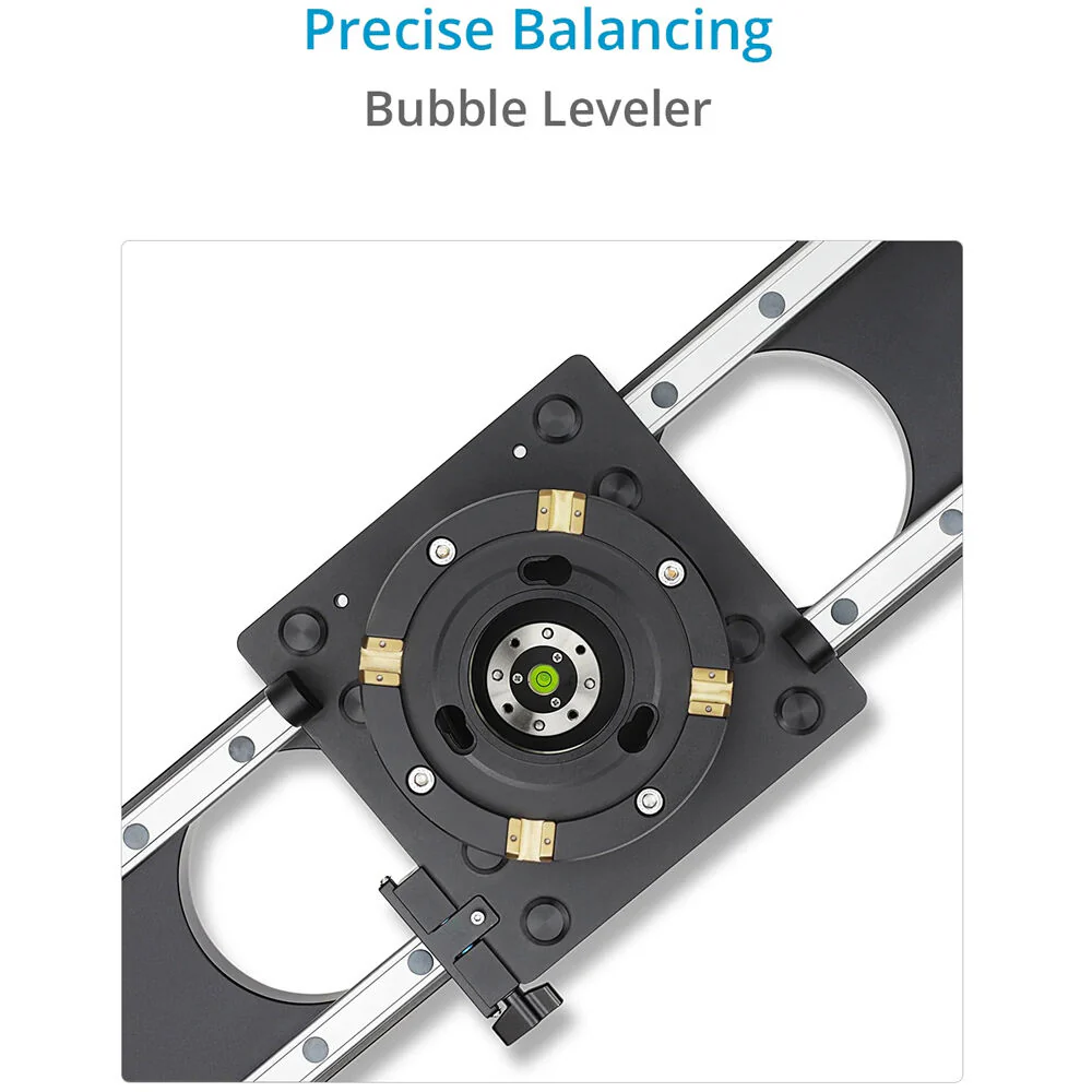 Proaim Flyking Professional Video Camera Slider with Mitchell Plate (2') - Image 6