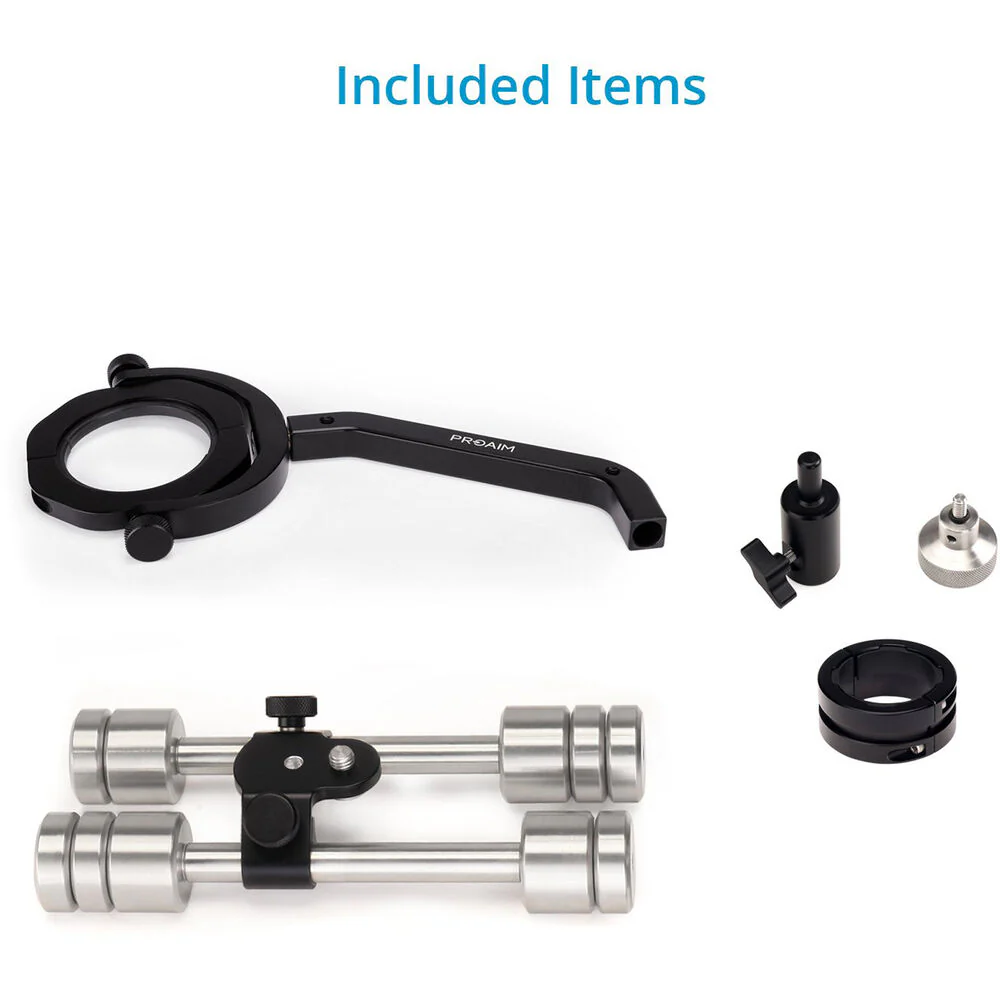 Proaim Gimbal Brace Mount for DJI Ronin-S/Zhiyun CRANE-2 & Stabilizer Vest Arm - Image 5
