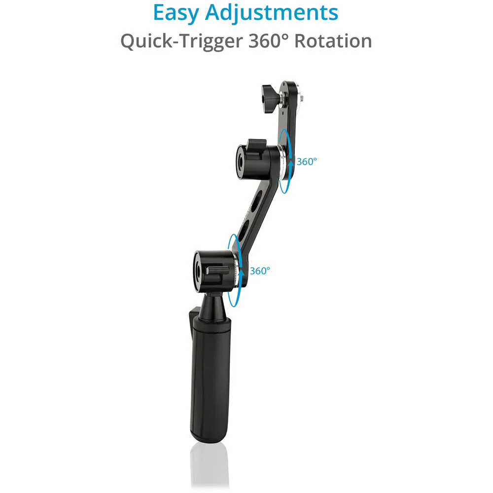 Proaim Handgrip with Quick-Trigger Rotation & ARRI Rosette (Left) - Image 4