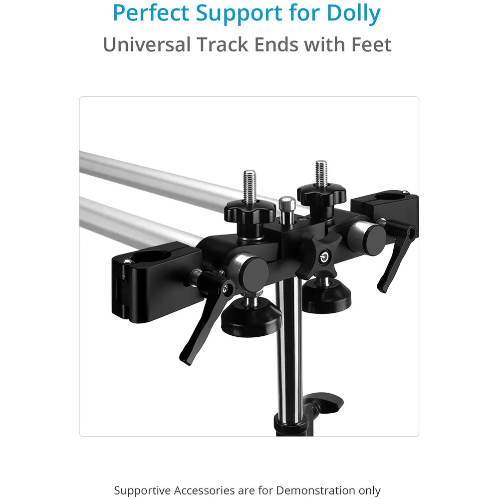 Proaim Polaris Mini Portable Camera Dolly with Universal Track Ends - Image 3