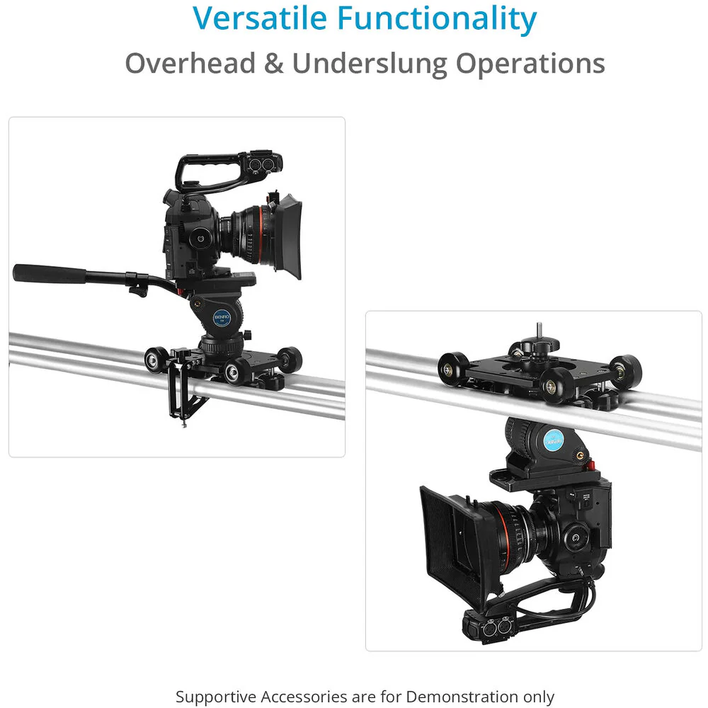 Proaim Polaris Mini Portable Camera Dolly with Universal Track Ends - Image 5