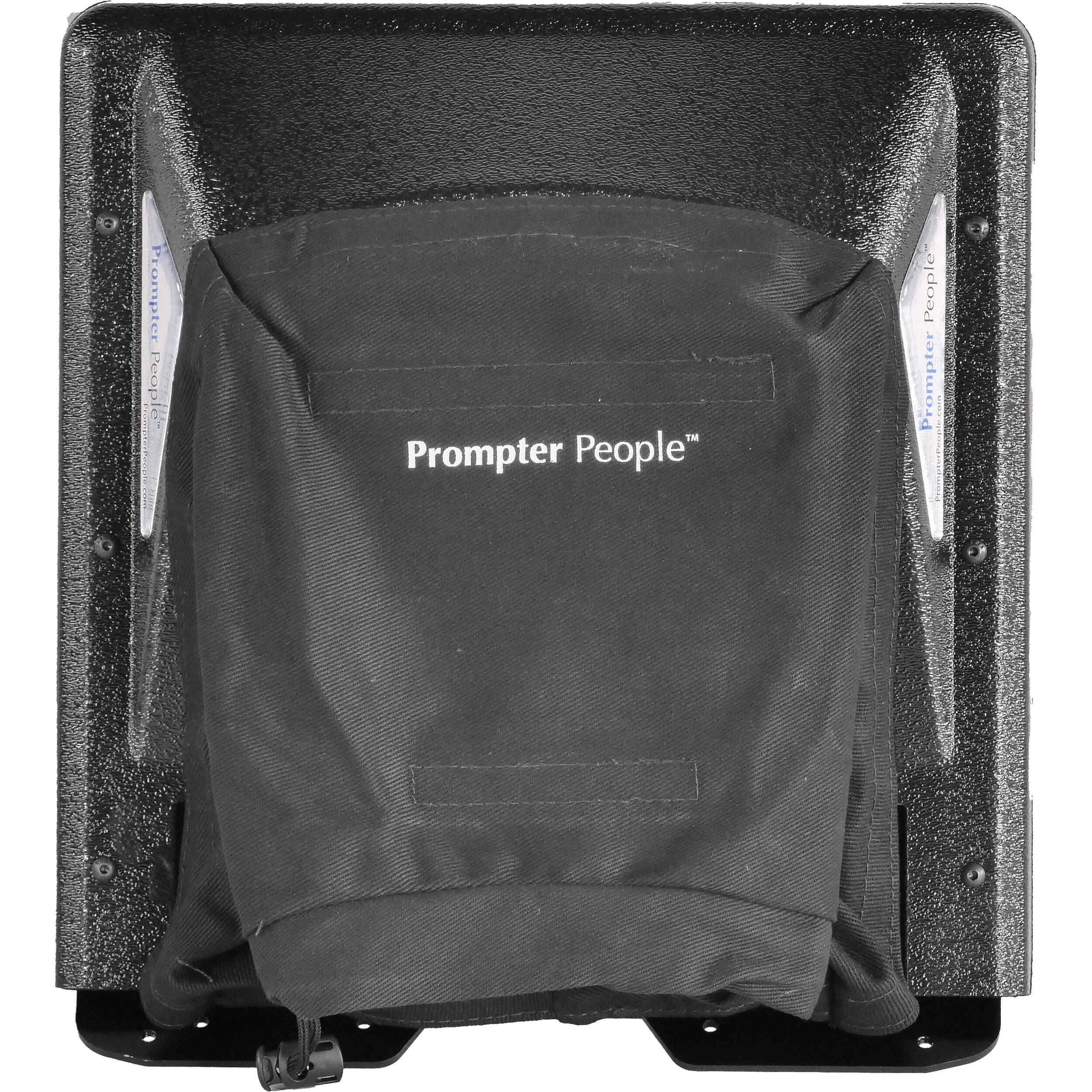 Prompter People 12" Beamsplitter Glass with Hood for Flex Plus Teleprompter - Image 2