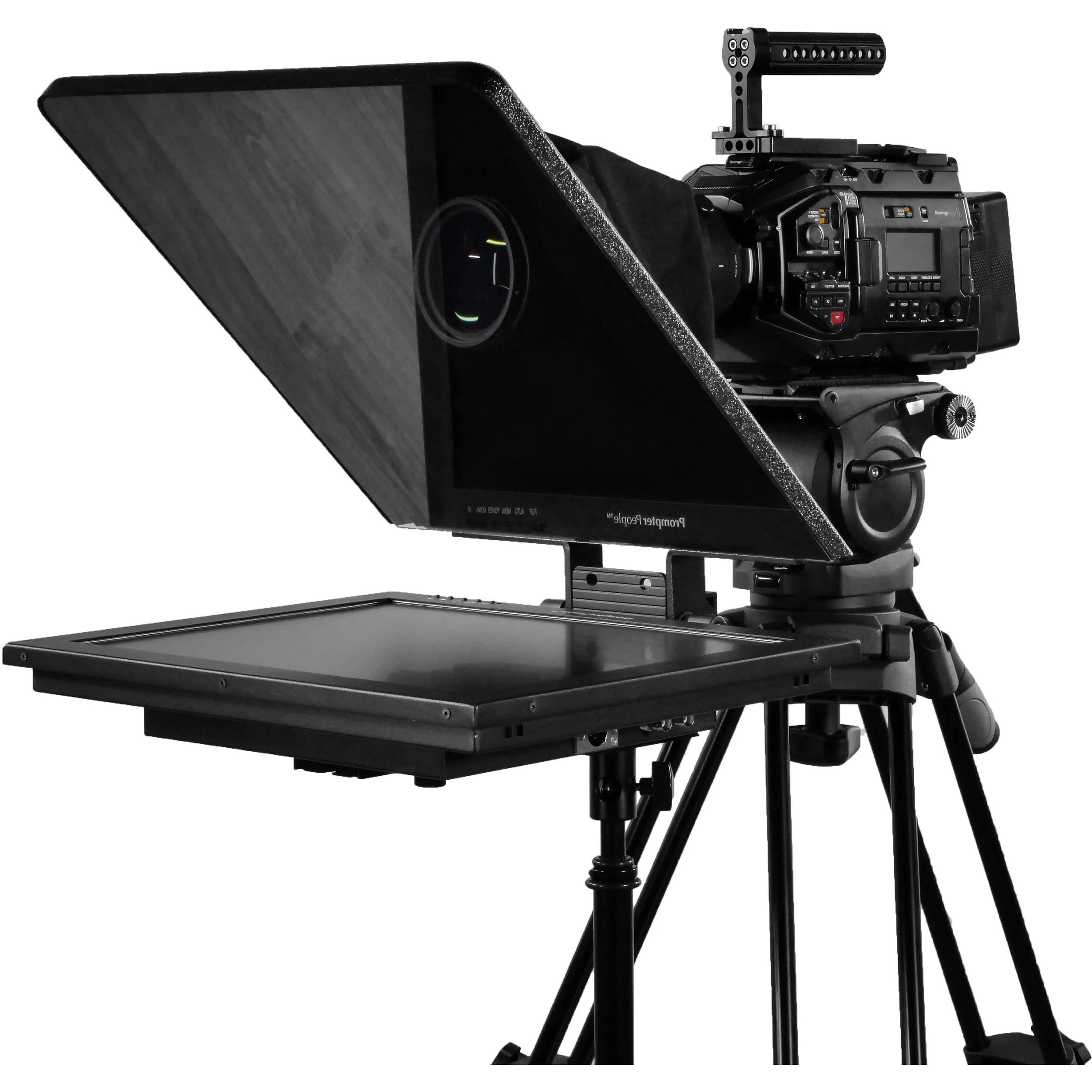 Prompter People Flex Plus Teleprompter with 17" High-Bright Monitor & Freestand Kit - Image 4
