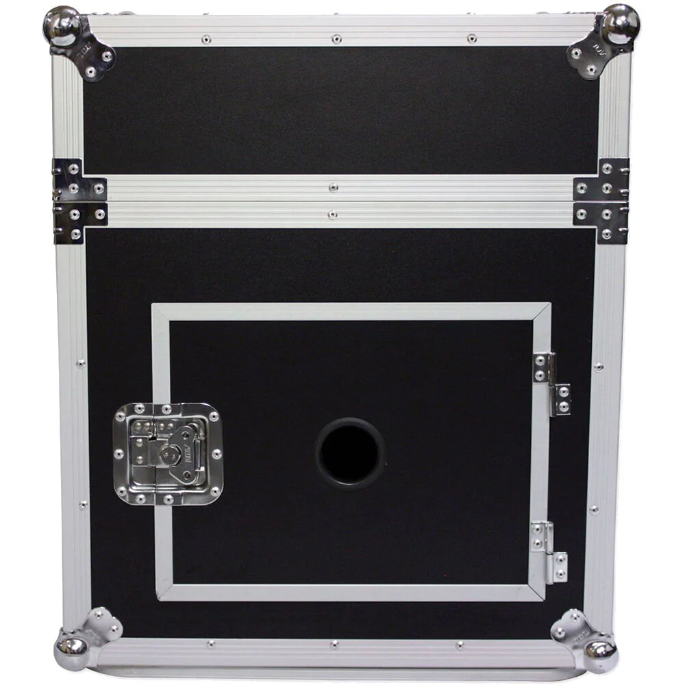 ProX 10U Vertical Rack x 10U Top Mixer DJ Combo Flight Case - Image 5